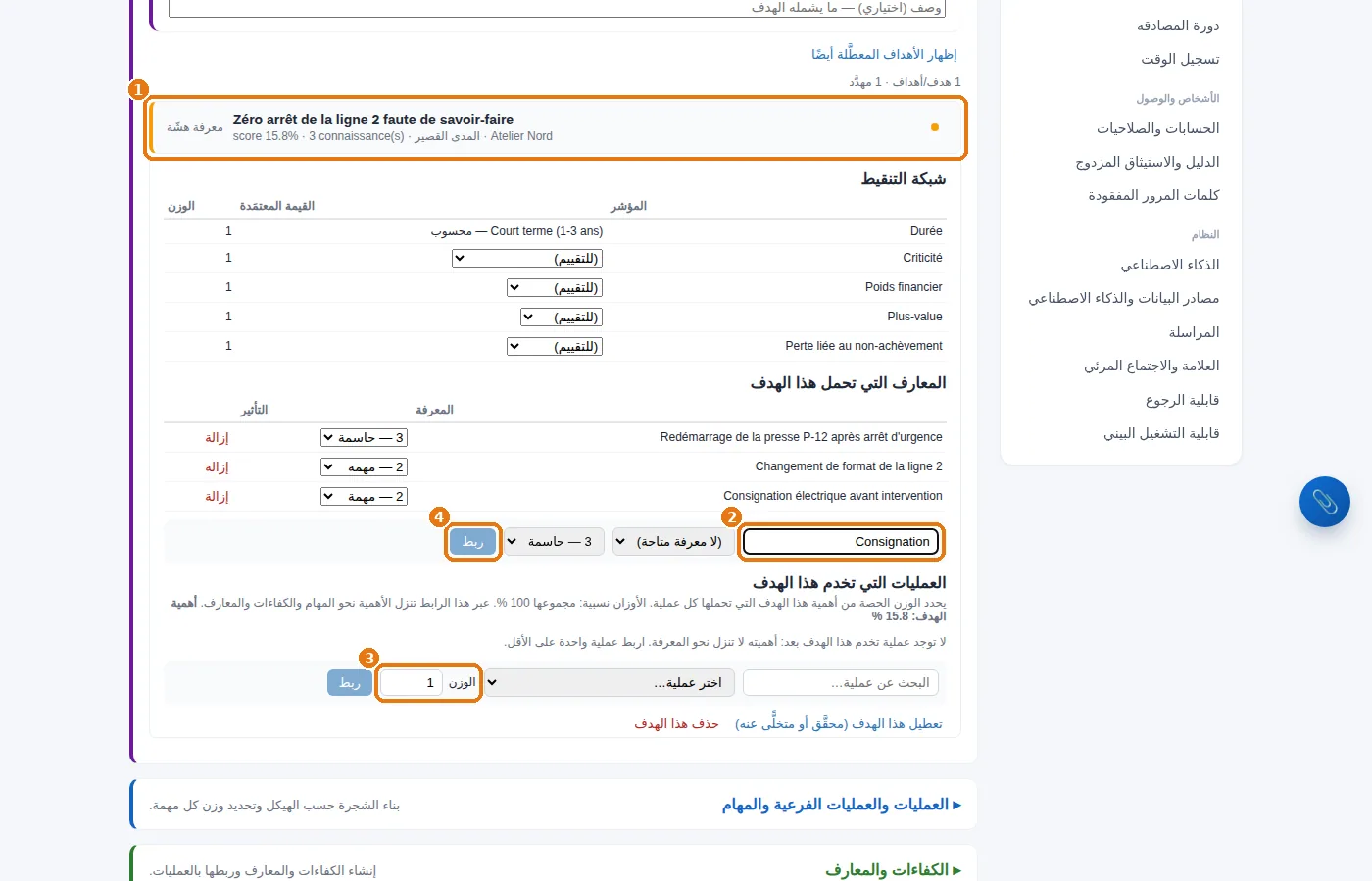 هدف مفتوح: البحث عن معرفة، وتحديد مدى توقّفه عليها، ثم «ربط».